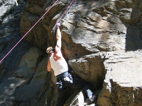 Rock Climbing Mount Shasta Redding California Usa