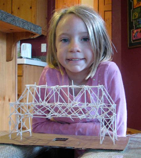 How To Build A Truss Bridge Out Of Toothpicks Desksandwich9