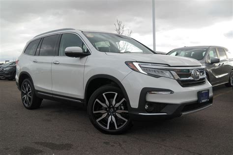 New 2019 Honda Pilot Elite Sport Utility In Greeley 19h111 Honda Of