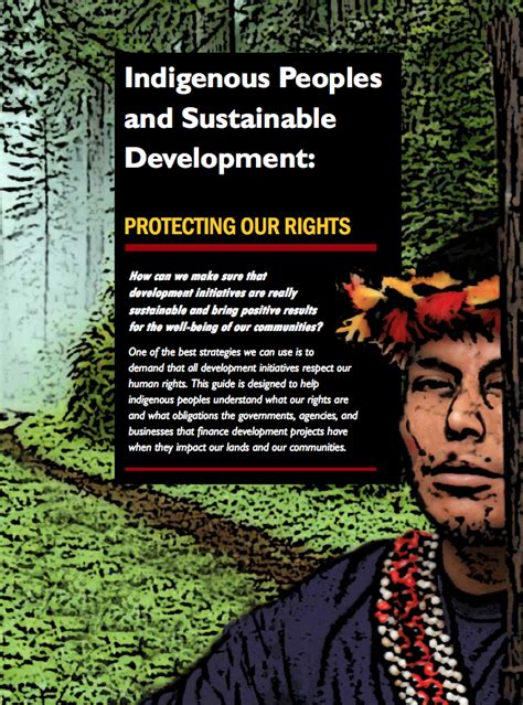 Indigenous Peoples And Sustainable Development Protecting Our Rights