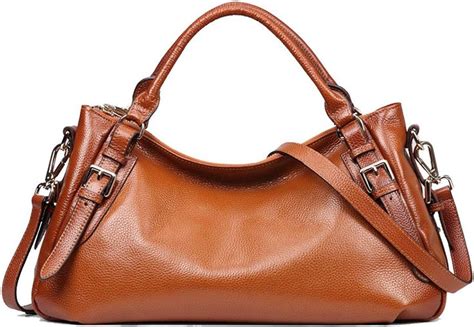 Kattee Womens Soft Genuine Leather Crossbody Bags Ladies Designer