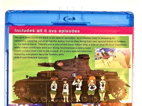 Girls Und Panzer Complete Ova Collection Blu Ray Blu Ray Brand New Ebay