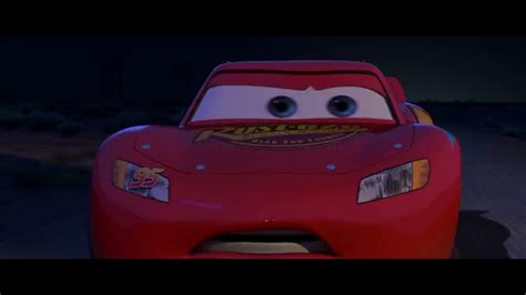 Cars 2006 Mcqueen Is Lost And Chased By A Cop Car Youtube