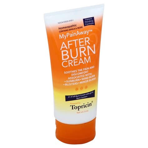 Topricin My Pain Away After Burn Cream Shop Skin And Scalp Treatments