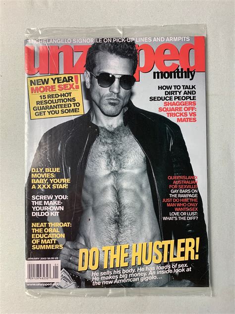 Unzipped Magazine January Gay Male Interest Etsy
