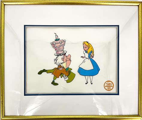 Lot Disney Alice In Wonderland Serigraph Limited Edition Matted