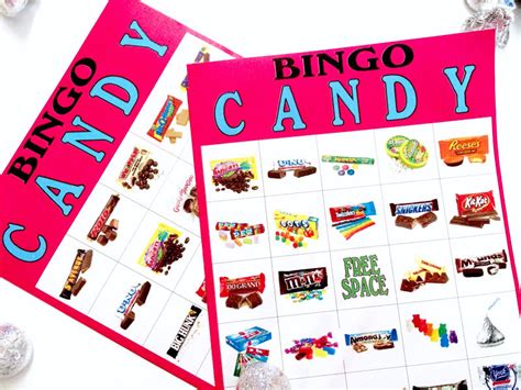 Candy Bingo Game Printable Diy Party Mom