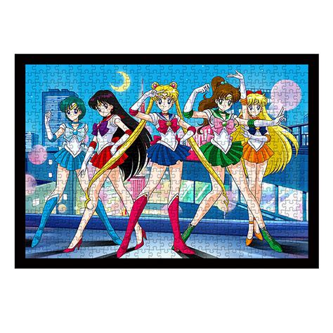 1000 Piece Sailor Moon Jigsaw Puzzlegreat Puzzle Child Etsy