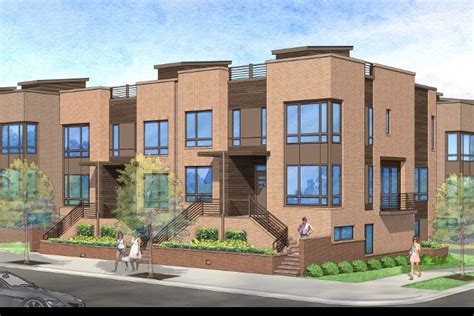 West Lenoir Exciting Townhomes Underway In Downtown Raleigh