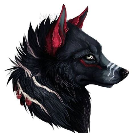 291 Best Anime Wolves Images On Pinterest Animal Design Animal