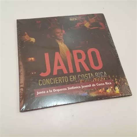 Jairo Concierto Sinfonico Costa Rica Cd Cerrado Tapa Carton