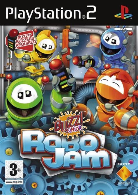 Buzz Junior Robojam With 4 Buzzers Playstation 2