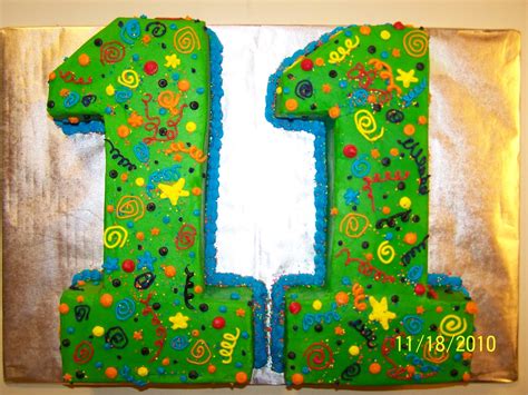 Cakes by Kristen H.: Number 11 Cake