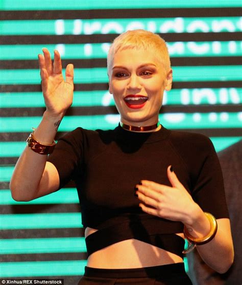 Jessie J Flaunts Her Legs In Black Mini Dress For Cambodia Gig Daily Mail Online