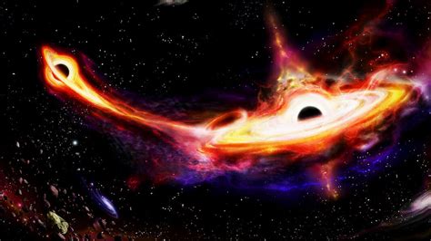 Scientists Detected Two Supermassive Black Holes On A Collision Course Videos Seeker