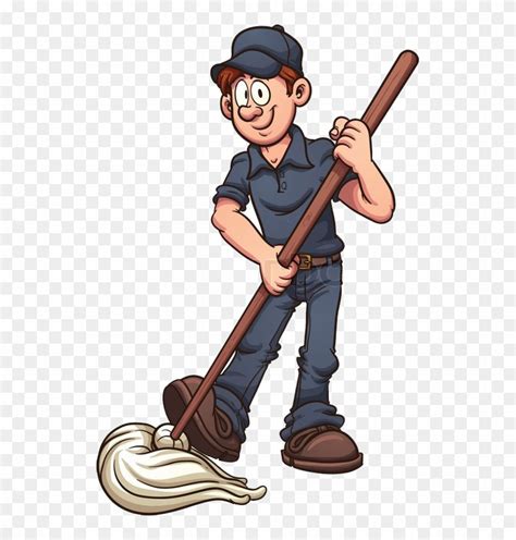 Cartoon Janitor Clipart Janitor Clip Arts Free Transparent Png