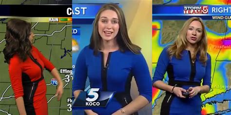 Why Female Meteorologists Are Wearing A 23 Amazon Dress Business Insider