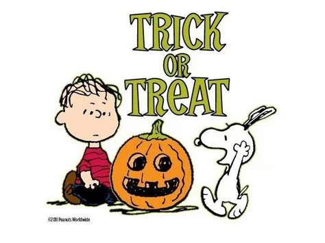 Trick Or Treat Charlie Brown Halloween Halloween Memes Snoopy Love