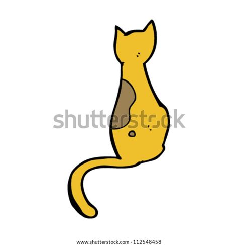 Cartoon Ginger Cat Stock Vector Royalty Free 112548458 Shutterstock