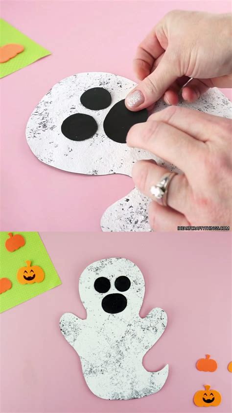 Halloween Sponge Painted Ghost Craft Artofit