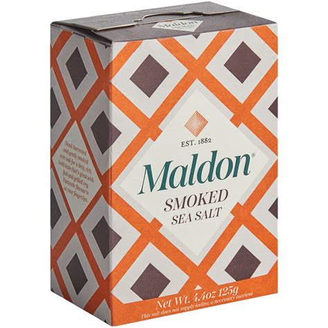 Maldon Smoked Sea Salt Flakes 44 Oz 6case