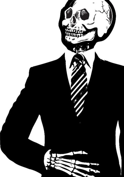 Skeleton In A Suit By Glennrobinson On Deviantart