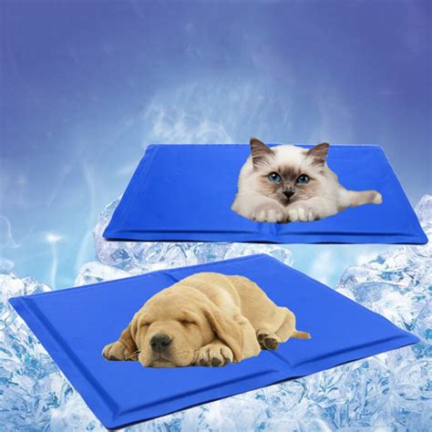 Dog Cooling Mat Pet Ice Pad Teddy Mattress Mat Small Medium Large Cat
