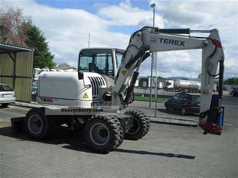 Terex Tw85 2008 Mobile Digger Construction Equipment Photo And Specs