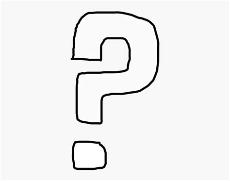 Question Mark Clip Art Black And White Marks Transparent Question