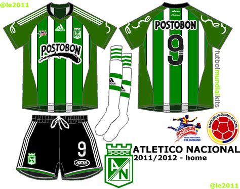 Lee aquí toda la previa y las estadísticas del juego entre atlético nacional y la equidad. Fútbol Mundial Kits - Uruguay: Atlético Nacional - 2011 ...