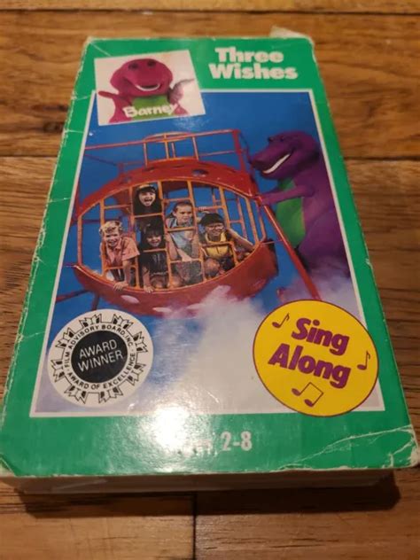 Barney Three Wishes Vhs Backyard Gang Super Rare White Tape Box The Best Porn Website