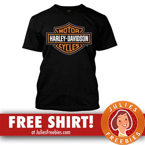 Great savings & free delivery / collection on many items. Free Harley Davidson T Shirt - Julie's Freebies