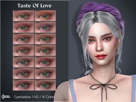 Lmcs Taste Of Love Eyeshadow Hq By Lisaminicatsims At Tsr Sims 4