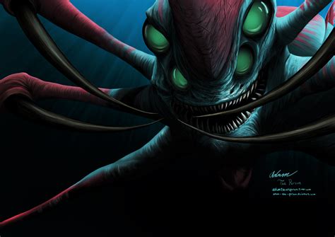 Subnautica Reaper Leviathan Concept Art Hot Sex Picture