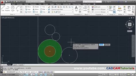 The circle's circumference — the measure of the total length around the shape — is determined based on the fixed ratio of pi. How to Measure Circle Area & Circumference in AutoCAD ...