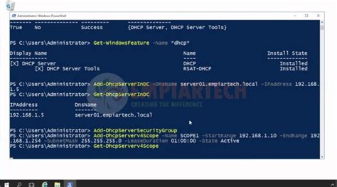 Install And Configure Dhcp Using Powershell In Windows Server Hot Sex Picture