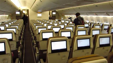 Once on board have each individual display with ice entertainment system. CABIN TOUR Swiss Boeing 777-300ER - Economy, Business and ...