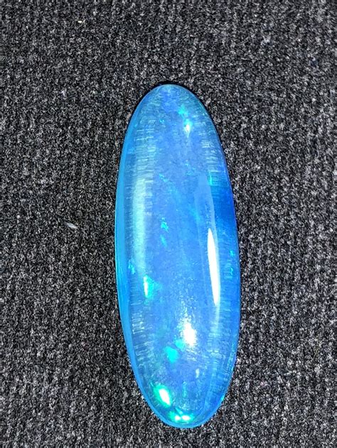 Blue Ethiopian Opal Gemstone With Flashy Fire Opal Loose Etsy