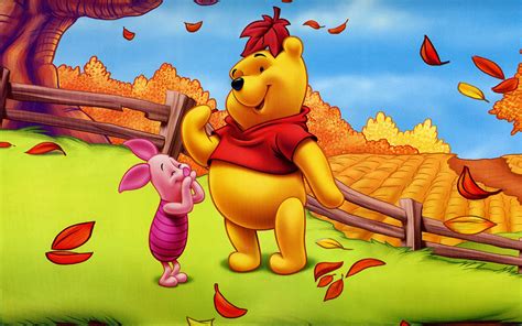 Piglet And Winnie The Pooh Cartoon Disney Hd Wallpapers 1920x1200