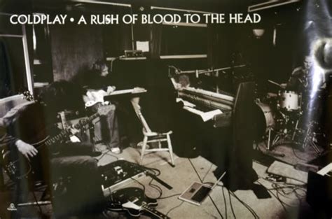 The official coldplay website, featuring news, tour dates, lyrics, videos, the coldplay timeline and official merchandise store. Coldplay A Rush Of Blood To The Head UK Promo poster (241446)