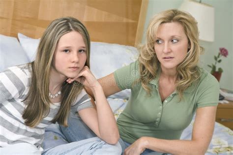 Mother And Daughter Stock Image Image Of People Arguments
