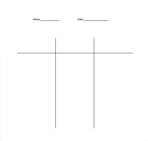 39 T Chart Templates Doc Pdf