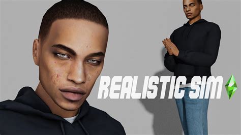 The Sims 4 Making Realistic Male Sim Create A Sim Youtube Gambaran