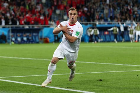 Saistītie hashtags ir tie vārdi. Serbia 1 Switzerland 2: Shaqiri and Xhaka strikes seal ...
