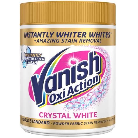 Vanish Gold Oxi Action Stain Remover Whites 470g Laundry