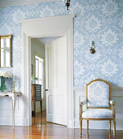 design interior french country bright blue white door interior design