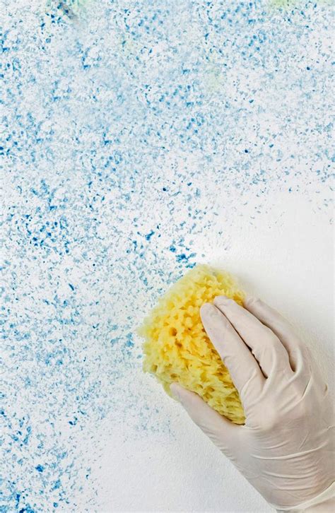 Sponge Painting Is A Fine Way To Add Texture To Your Walls It Can Be