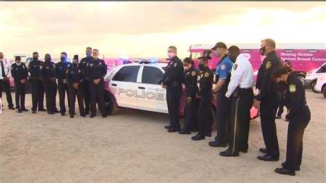 Miami Dade Police Host Pink Photo Shoot In Support Of Breast Cancer Awareness Month Wsvn 7news