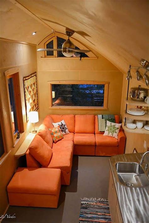 Spacious Lounge Is The Heart Of The Tiny Ampersand House Tiny House