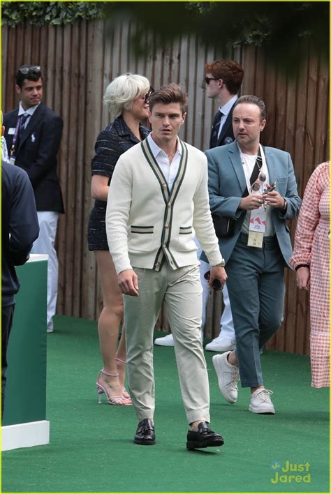 Pixie Lott And Oliver Cheshire Attend Wimbledon After Announcing First